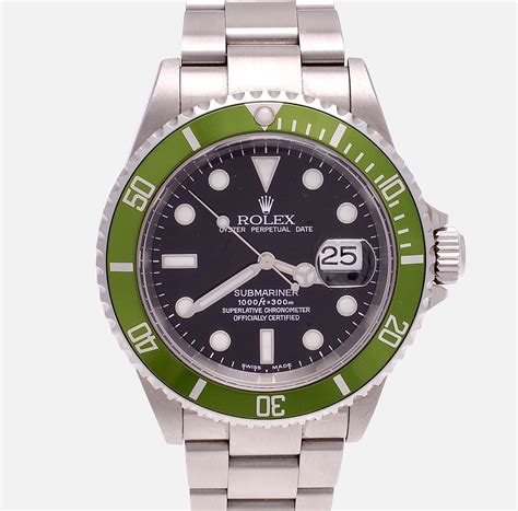 Rolex Submariner Date “Kermit” 16610LV – Fat Four MK1 – 